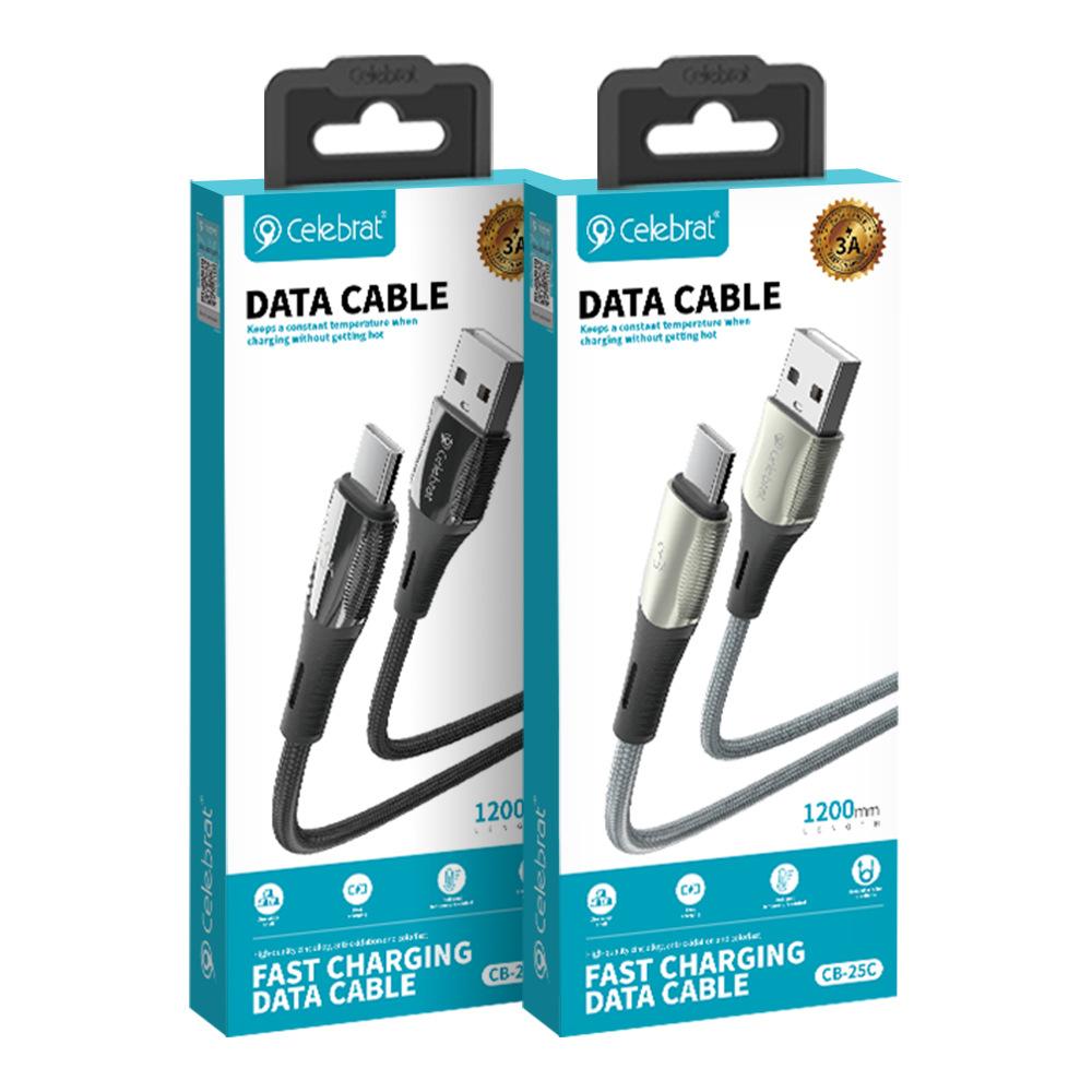 Braided Data Cable Android 3A Fast Charging Data Cable