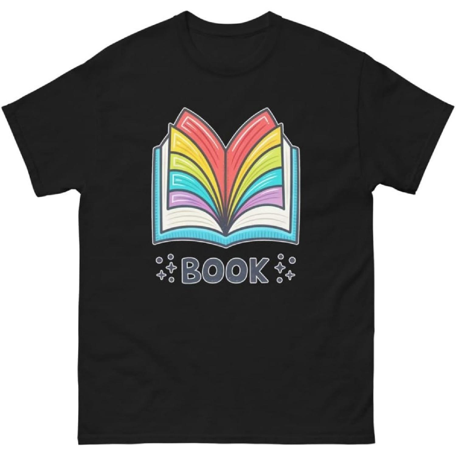 Book Popular Illustration Object T-Shirt XXXXXL разноцветный