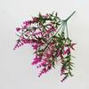 Lifelike Artificial Lavender Fake Flower Safe BPA-free Plastic Faux Plant 34cm 1Pcs for Wedding Home Coffee Table Decor