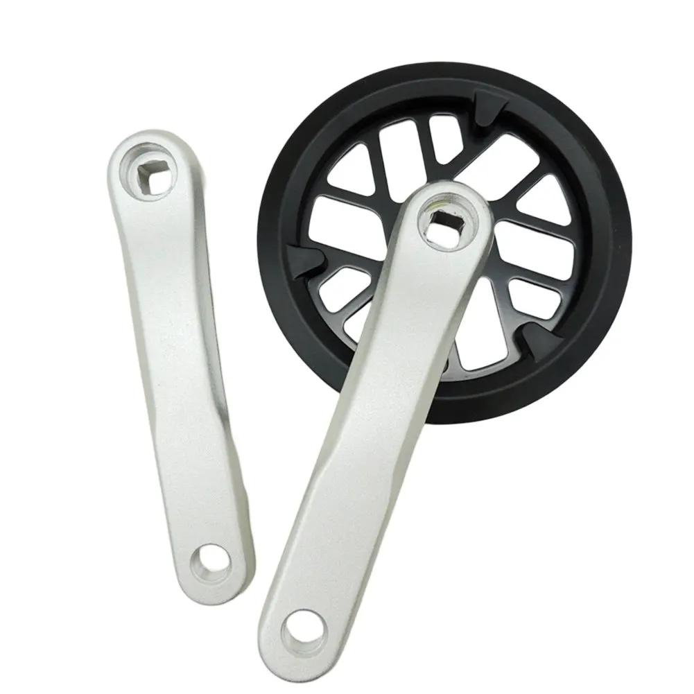 127/140/152MM Crankset 32T Alloy Ebike Kids Children Folding Bike Chainwheel Crankset  Folding Bike Chainring Replacement Parts
