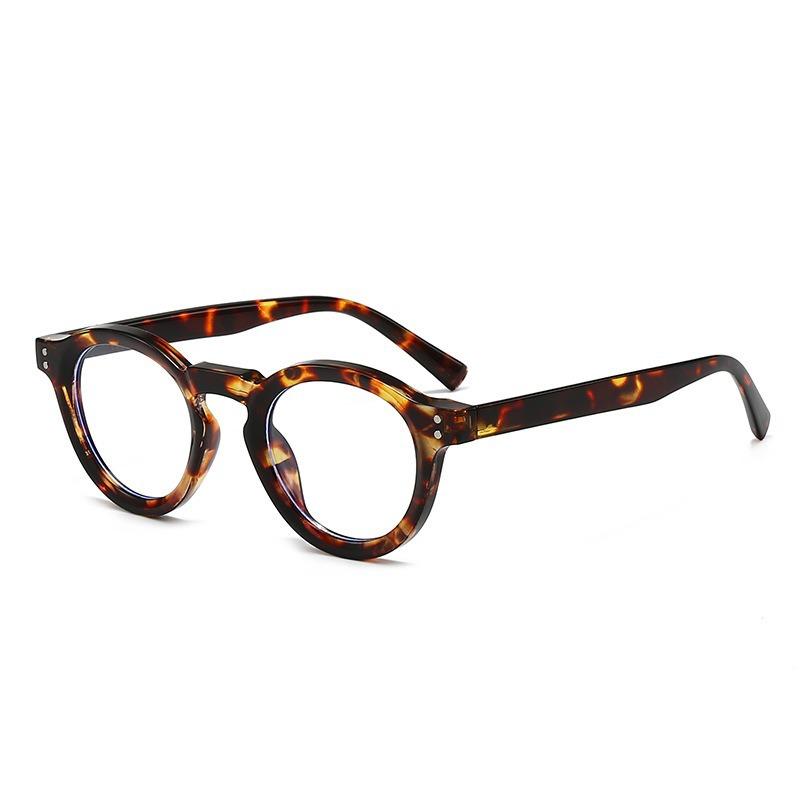 Vintage Small Frame Oval Women Eyeglasses Brand Black Round Cool Men Sunglasses Designer Circular Eyewear for Male Female