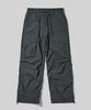 Beodeonteu Front Cargo Nylon Wide Shirred Pants [Charcoal]
