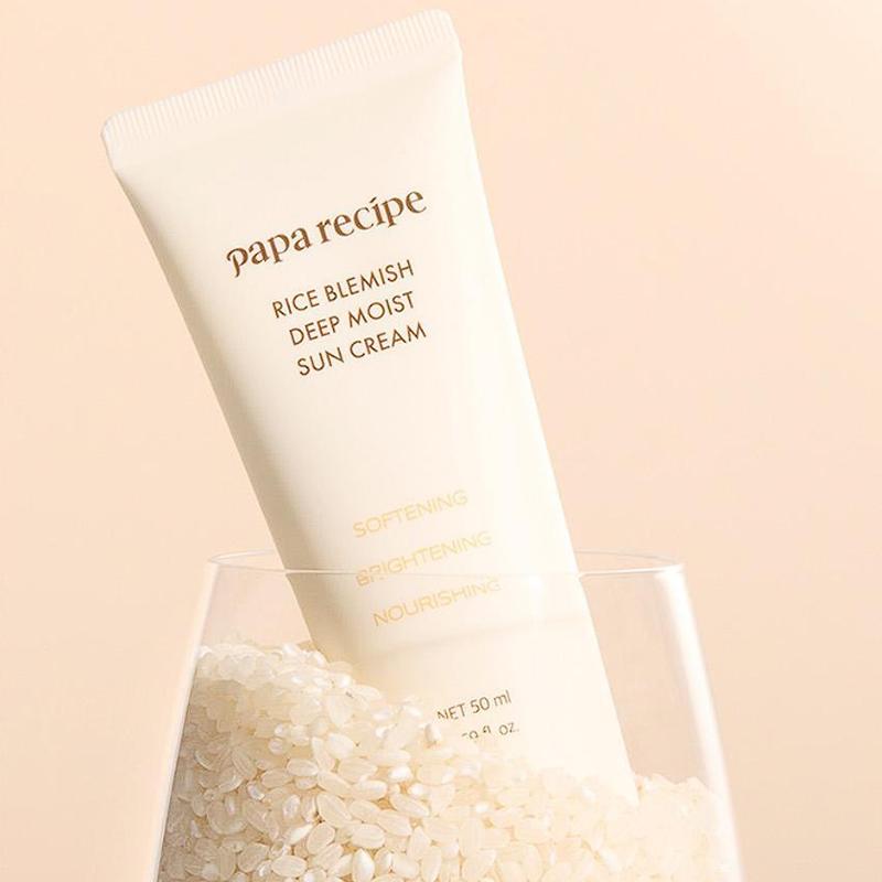 PAPA RECIPE Reis Makel Tiefenfeuchtigkeit Sonnencreme LSF 50+ PA++++ 50ml