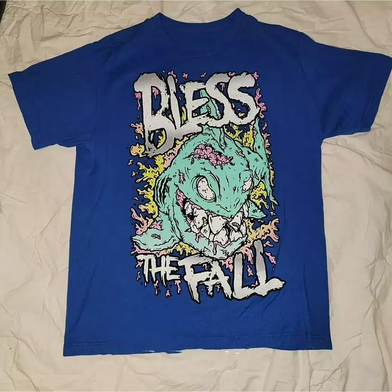 Rare BlessTheFall Band Short Sleeve Cotton Tee S to 5XL T-shirt QQ12 Unisex T-Shirt XXXXL