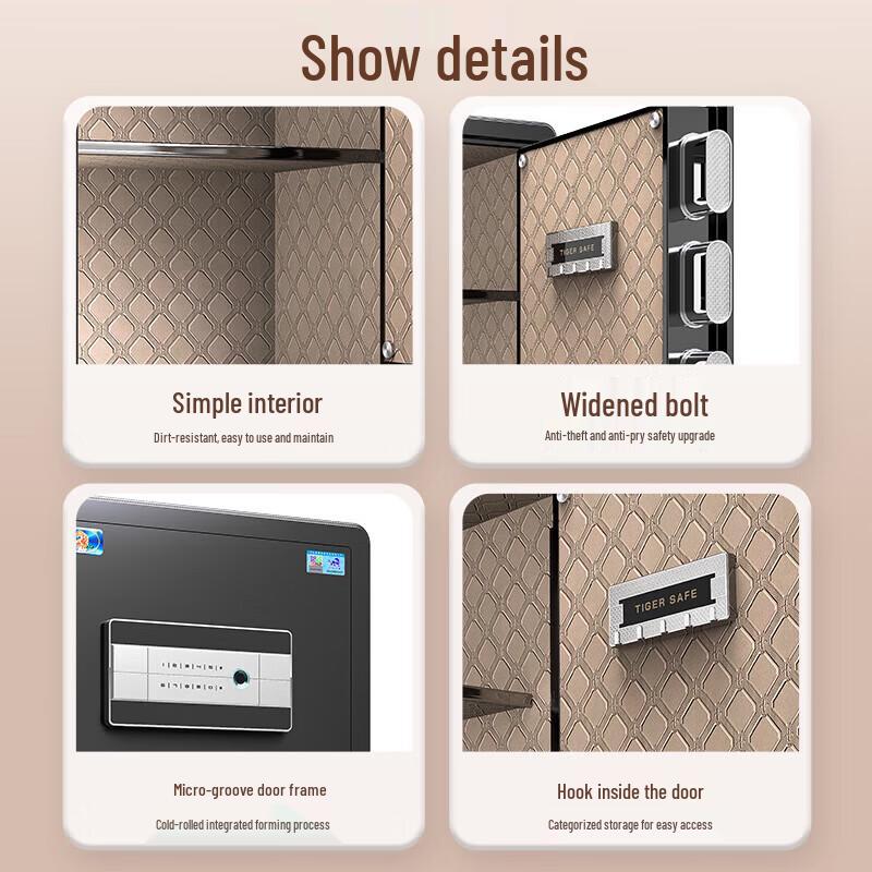 TIGER Yuelai Series Home Office Fingerprint Safe