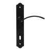 CROSBY Door Handle with Key Plate 90mm