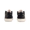 Jordan Air Jordan 1 Jiang Immersed Moon Cushioning, Wear Resistant Low Top Vintage Basketball Shoes Unisex Black Pink DC0774-003(Team1390-)