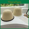 New Spring Summer Fashion Fisherman Hat For Women Sunscreen Breathable Sunshade Straw Hat Korean Style Bucket Hat Basin Hat Trendy Chic 56-59cm