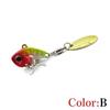 1 Stuks Roterende Metalen VIB Trillingen Aas Spinner Lepel Vissen Lokt 13g 16g 20g Jigs forel Winter Vissen Harde Aas Visgerei Pesca