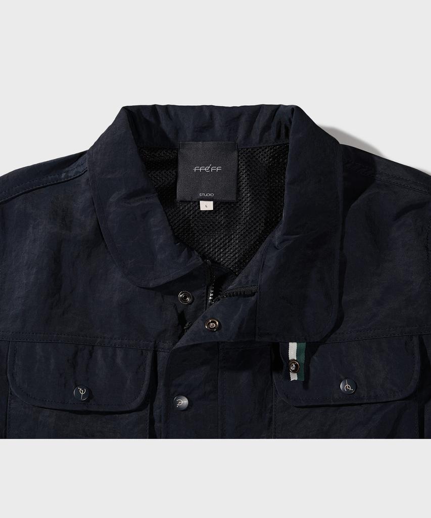 Ffeff Studio 3D Pocket Safari Jacket (Navy)