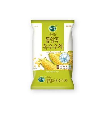 Soonjak Organic Whole Grain Corn Tea 500g | Caffeine-Free Korean Roasted Corn Tea