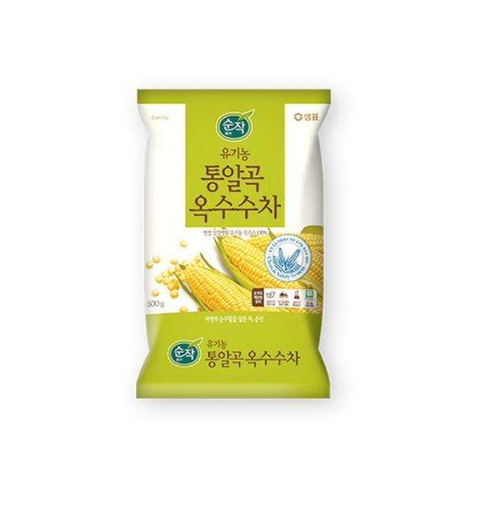 

Сунчжак Органический Чай из Цельного Зерна Кукурузы 500г | Без Кофеина Корейский Чай из Жареной Кукурузы 500g