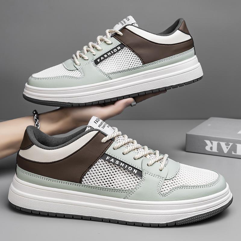 Fashion Shoes For Men Mesh Breathable Canvas Sneakers Male Summer Walking Sneakers