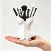 Dressing Table Storage Gothic Corset Pen Holder, 3D Printed Vintage Dark Makeup Brush Creative Office Supplies Decorative Desk Organizer for