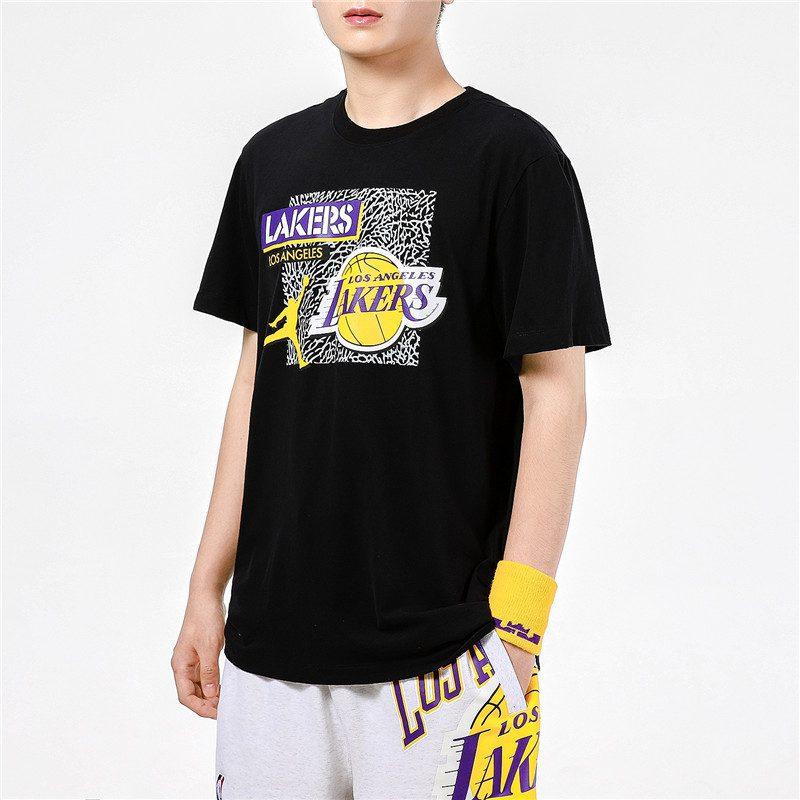 Jordan NBA Los Angeles Lakers Logo Dri Fit T-Shirt DA6629-010