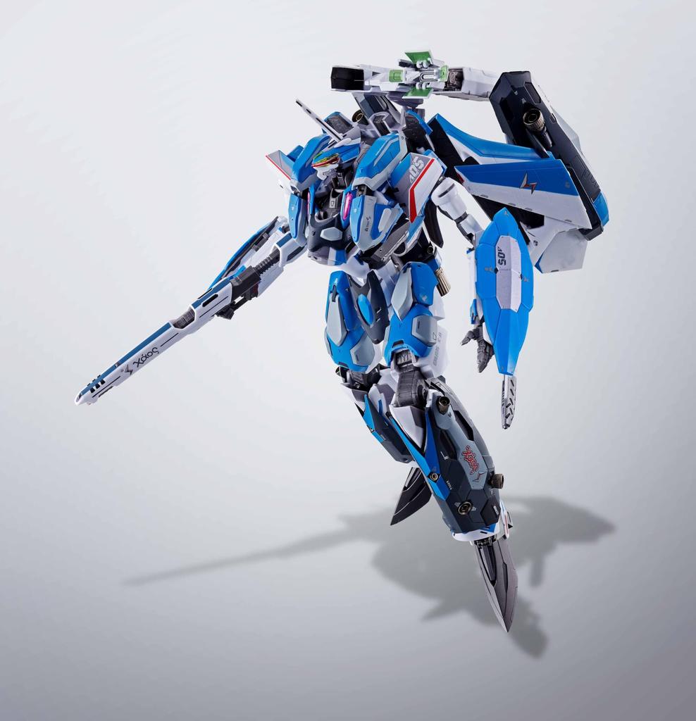 TAMASHII NATIONS DX Chogokin Macross Delta Super Siegfried Immelman Revival 260mm Painted Movable Figure VF-31J (Hayate Machine) Ver. Approx.