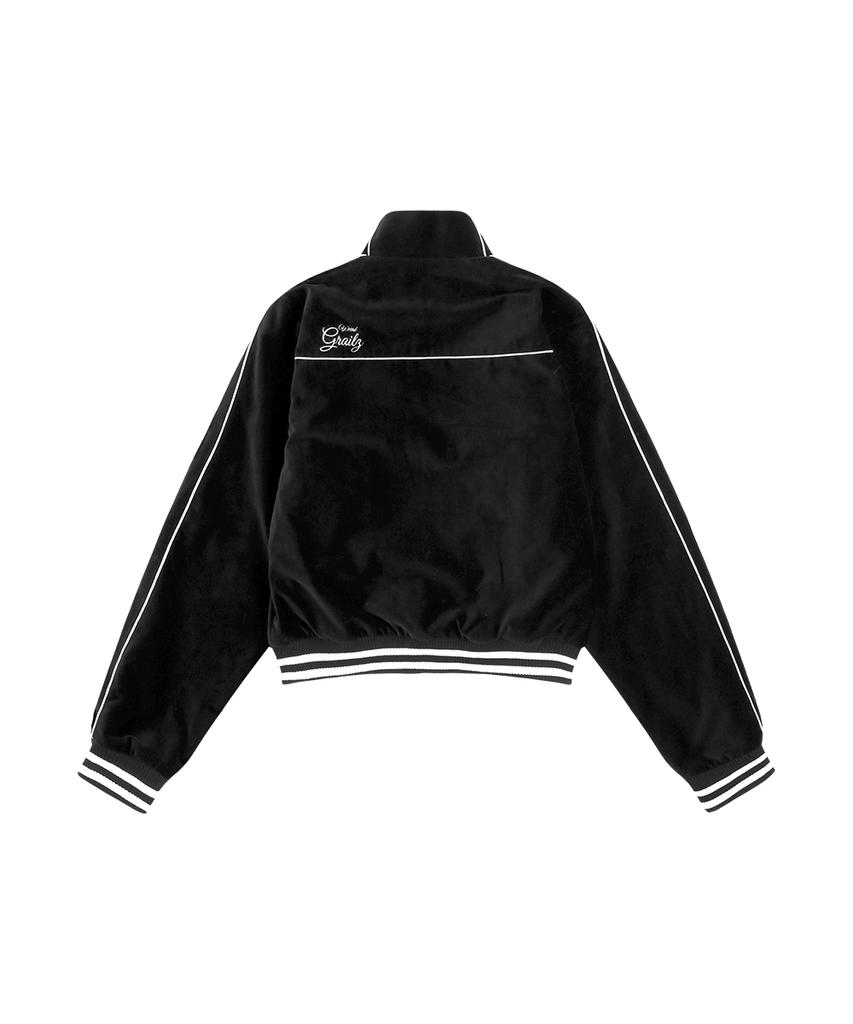 grailz Velvet Blouson Jacket [Black]