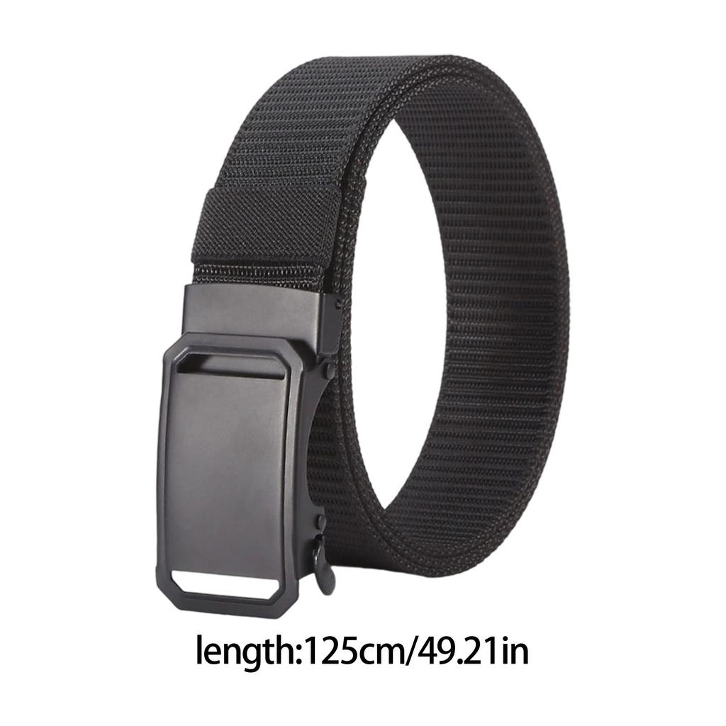 Premium Nylon Dress Belt With Automatic Button Arrangement Easy Adjustable Strap For Casual Outfits
