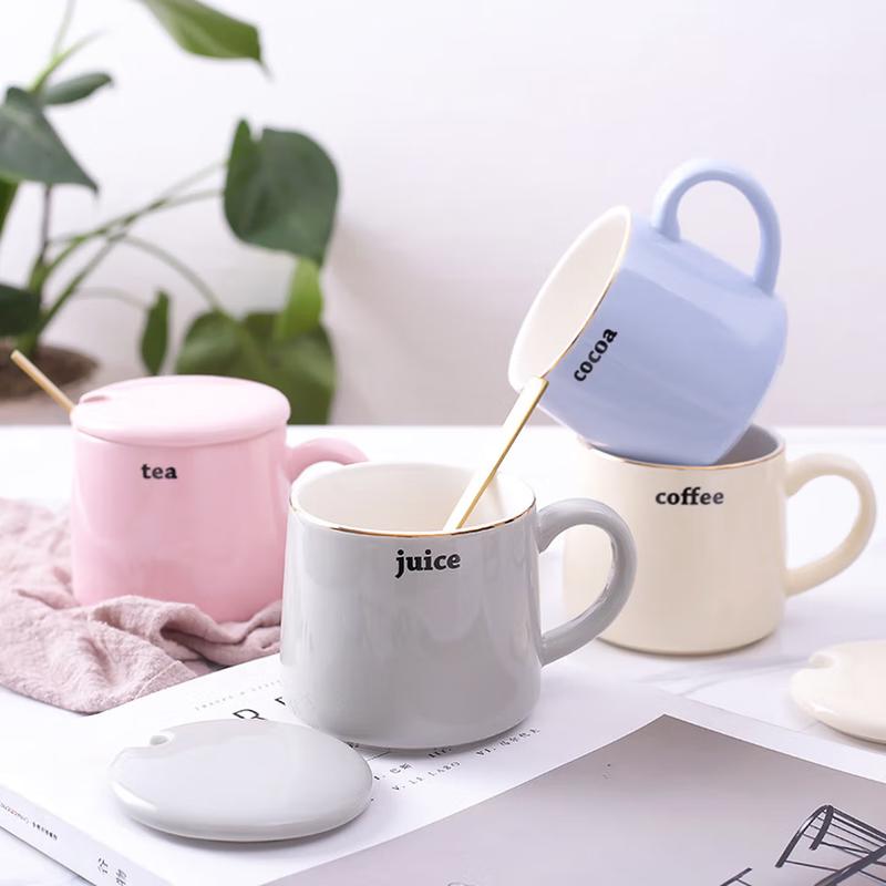 Shangheng Ceramic Mug with Lid