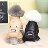 Pet Dog Winter Coat 4-Leg Cotton Jacket Waterproof Warm Outfit Small Medium Large Dogs