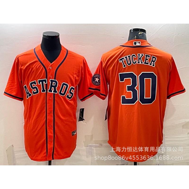 Houston Astros 27 Altuve Baseball Jersey Team Sports Uniform Men Women All Season Wear