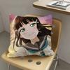 1pc Dia Kurosawa Anime Characters Pillow Case Fashion Square Pillowcase Bedroom Sofa Room Ins Decoration Leisure