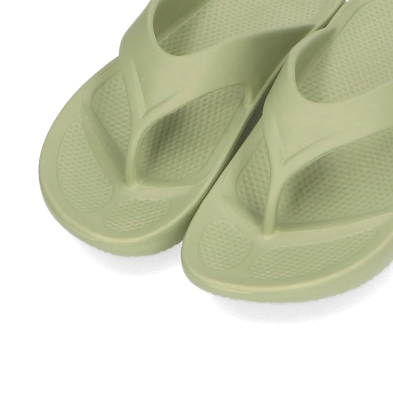 Oriental Traffic OT3218 Recovery Shock Tong Beach cm Sandals, Shoes, Absorption, Sandals, Lightweight, Women's, Black, 26.0