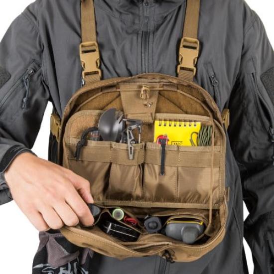 Chest Military Tactical Body Outdoor Fishing Chest CHEST PACK SHADOW GREY Helicon-Tex Bag, Bag, Airsoft, Camping, Mountaineering, Hiking, Bag, Rig,