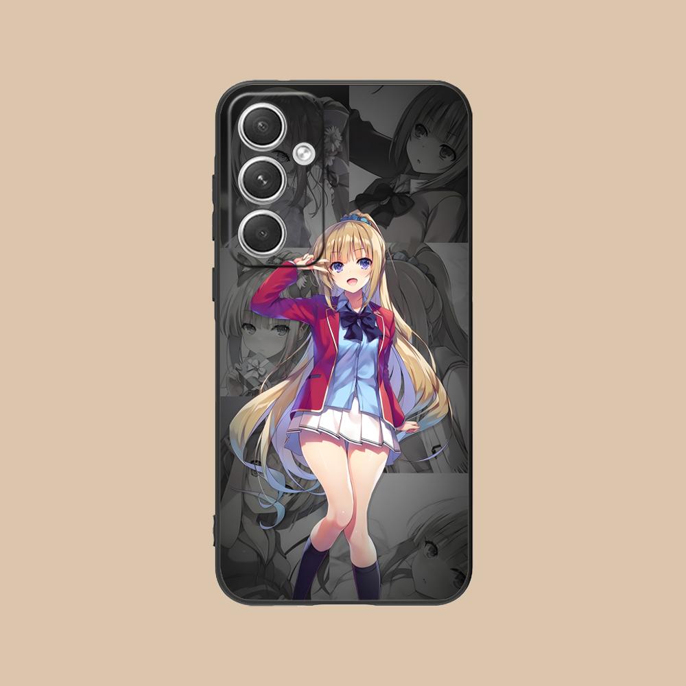 Classroom Elite Karuizawa Kei Phone Case for Samsung Galaxy S25 S24 S23 S22 S21 S20 Note20 Plus FE Ultra Colour Printing Pretty