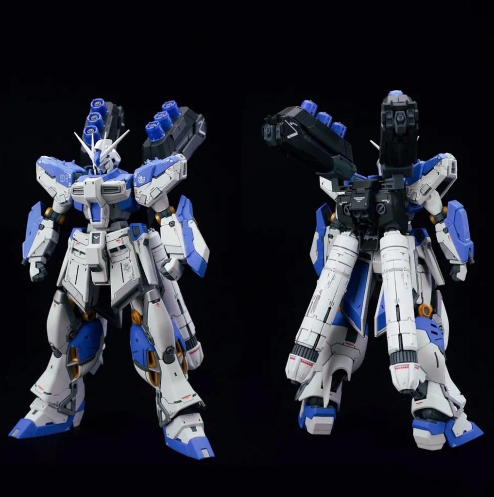 HG RG Sazabi Modification Backpack Robot MS Detail Up Parts Plastic 1/144