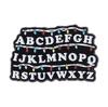 Sci-fi Horror Movies Brooch Enamel Pins Red Cannibal Flowers 26 English Letter Brooches Backpack Lapel Badge Jewelry Gift New