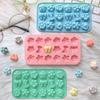 [C]1pcs Butterfly Silicone Molds Flip Cake Molds Baking Tools Cake Decoration Chocolate Molds DIY Soap Making Drip Molds