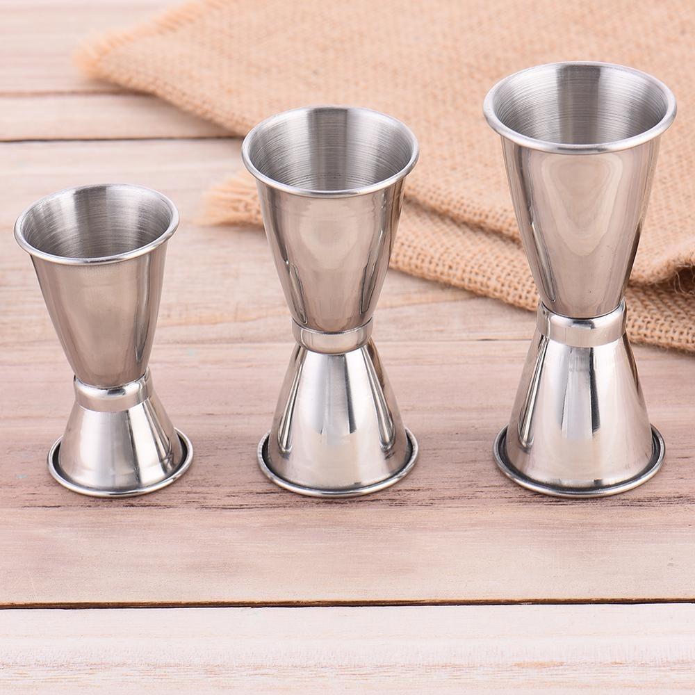15/30 25/50 20/40ml Cocktail Jigger Rolled Cup Edge Ounce Cup Brandy