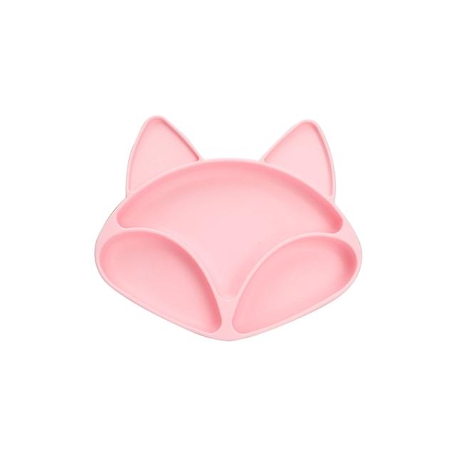 Baby Silicone Feeding Tableware Setsbpa Free Waterproof Dining Plate Bowl Spoon Fork For Newbornmicrowave And Dishwasher Safe