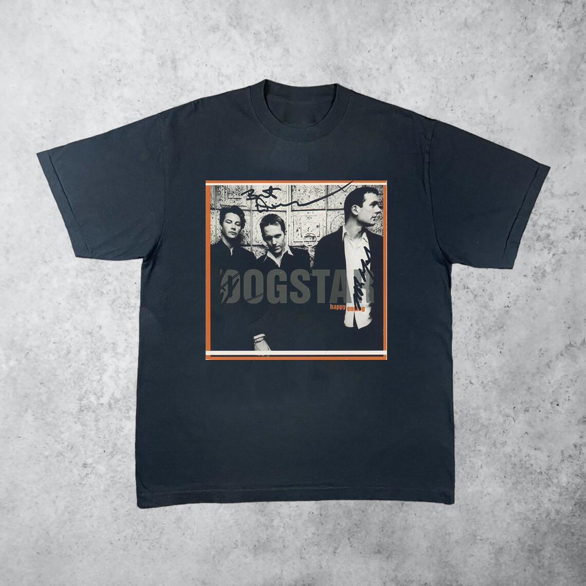 Dogstar - Happy Ending Black Cotton T Shirt Size S-5XL S разноцветный