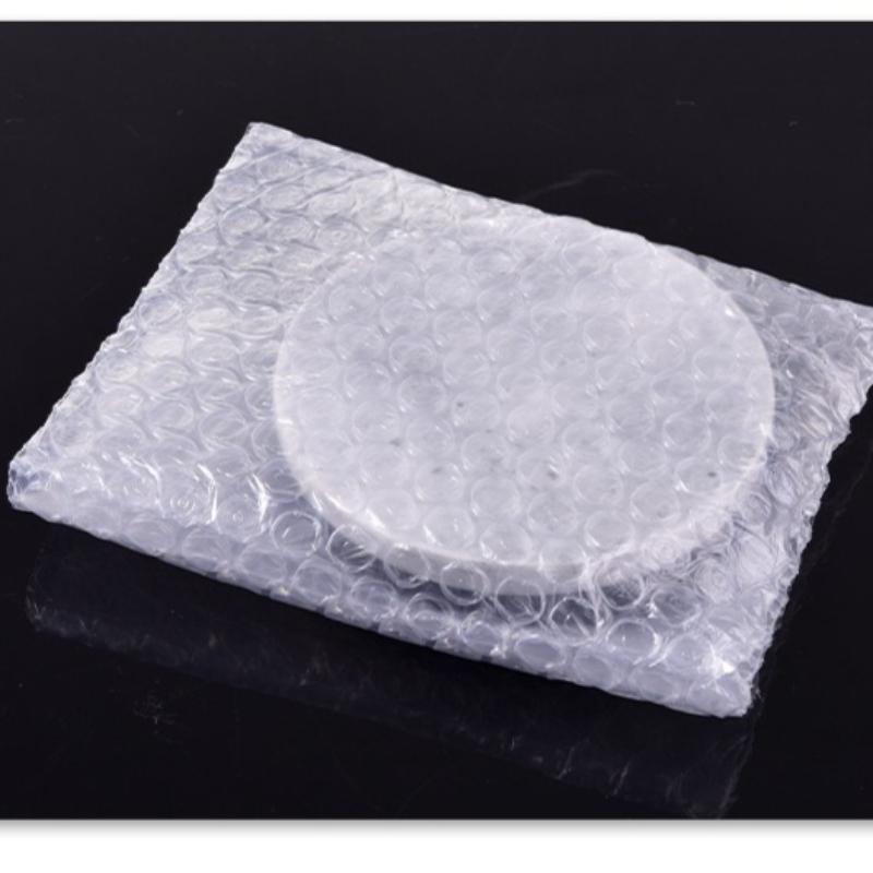 100 Stück transparente Luftpolsterbeutel aus PE-Kunststoff, doppelwandige Polsterbeutel für Versand, Lagerung und Umzug