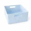 Blue Organizer Container with Holders for Small Items, Cables, Office