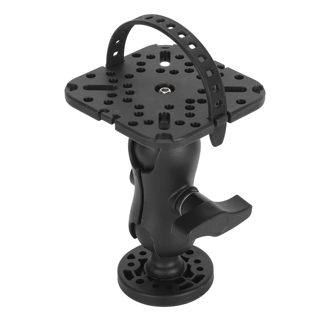 Fish Finder Mount Base Universal 360 Degrees  Rotation Ball Mount Fish Finder Bracket Round Base Electronic Fish Finder