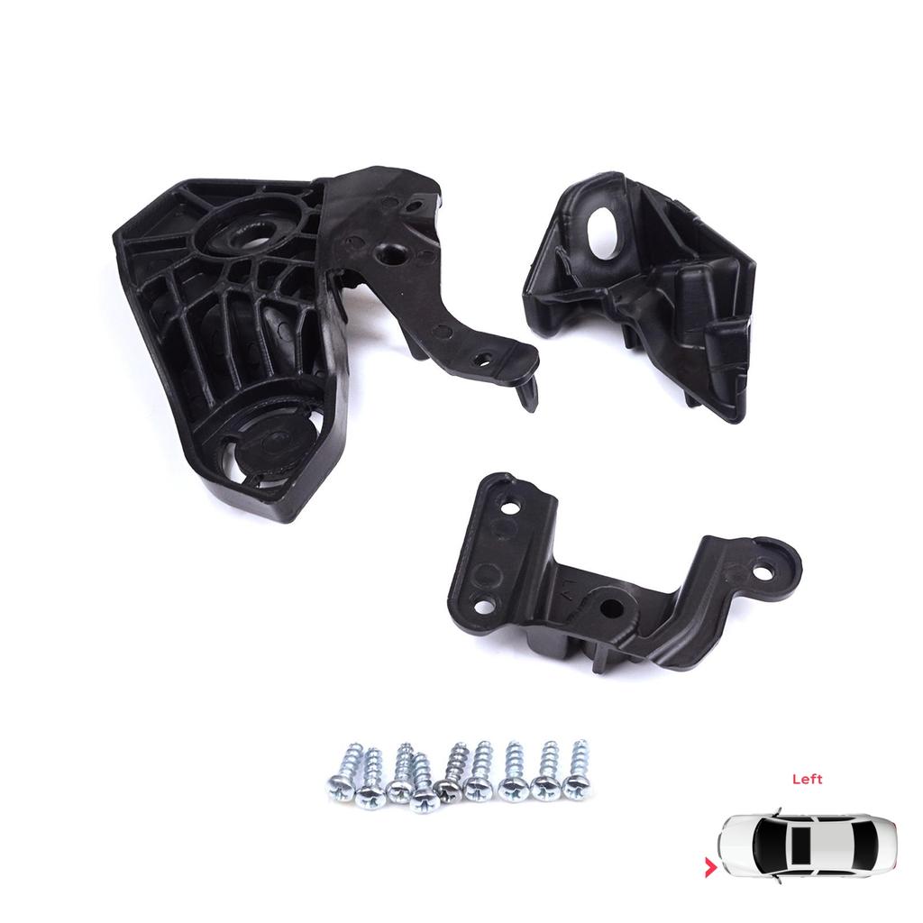 BHL581-1 Headlight Holder Mount Repair Bracket Tab Set Left Side for Peugeot 208 E-208 MK2 P21 2008 E-2008 MK2 P24 2019-On
