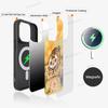 Funny Fat Tiger Phone Case Magnetic Case For IPhone 16 14 13 12 11 15 Pro Max Plus For Magsafe Wireless Charge Cover