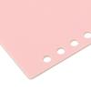 20 Sheets Loose Leaf Binding Cover   20 Holes Flexible PP Plastic Loose Leaf Presentation Binding Case