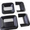 For Ford Transit Tourneo 2000-2014 ABS Chrome Car Door Handle Cup Bowl Cover Car Styling