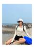 2025 Women's High-End Conservative Sports Swimsuit - Slimming & Sun Protective for Surfing
