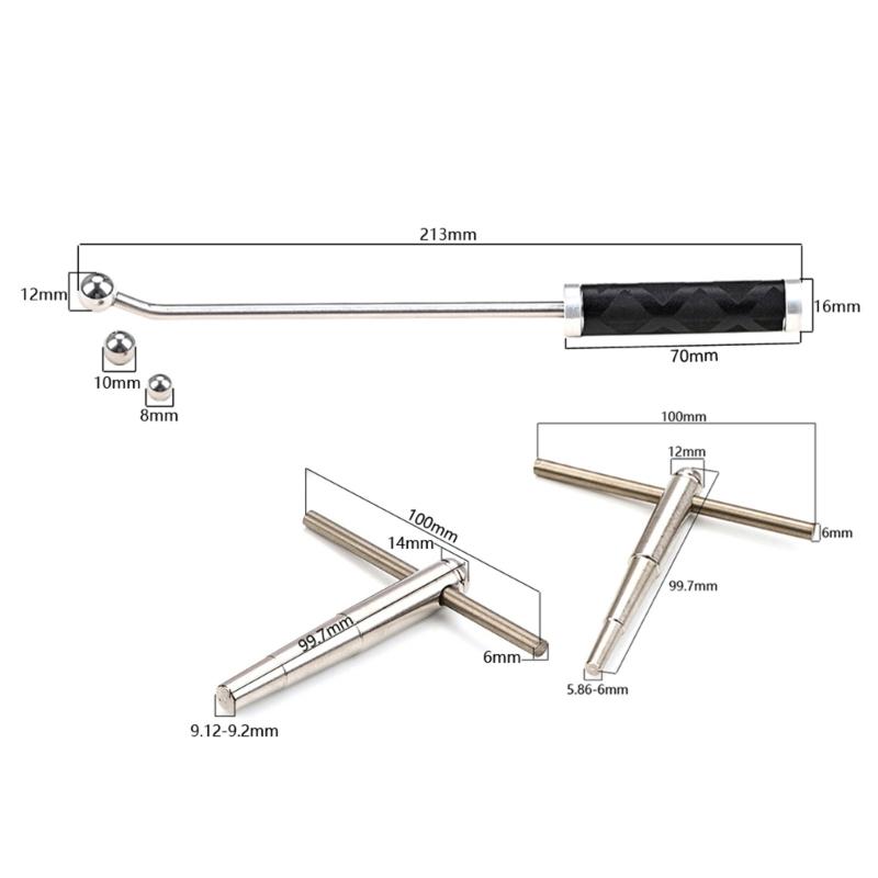 Trumpet Repair Handle Truing Tool Trumpet Mouthpiece Dents Removing Repairer