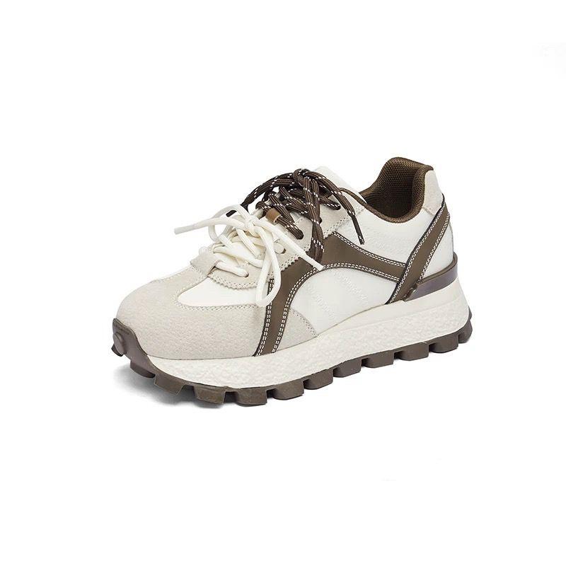 Thick-soled Height-increasing Women's Shoes, Versatile Dad Shoes, New Sporty and Casual Shoes