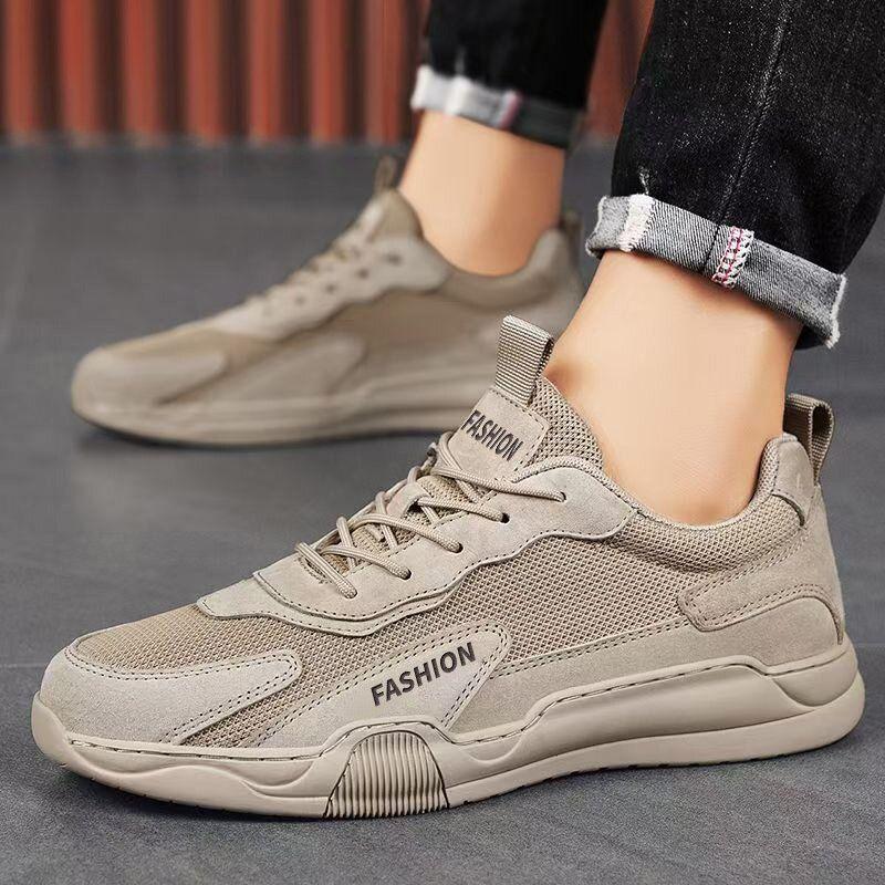 Fashion Minimalist Man Casual Sneaker Low-Top Cushioned Insole Sports Shoes for Men Price Walking Spring and Autumn On Clearance Outdoor
