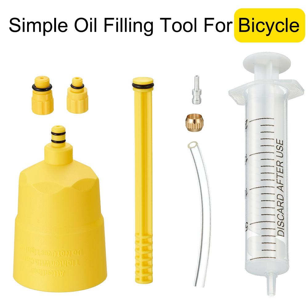 60Ml Bicycle Brake Oil Mountain Bikes Maintenance Brake Fluid Mineral Oil System Fluid Bike Repair Accessories Oil Injector