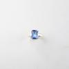 Natural Tanzanite Gemstone 925 Sterling Silver Jewelry Ring For Birthday Gift RR-30-9