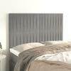 VidaXL Headboards 4 Pcs Light Grey 72x5x78-88 Cm Velvet3116618