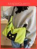 Cat Style Tote Bag For Women With Cotton Material And Zipper Closure For Daily Use
